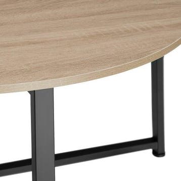2dekans | tectake - Salontafel Aberdeen industrieel, Ophalen of Verzenden, Zo goed als nieuw