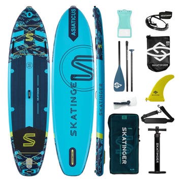 Skatinger Asiaticus 350x89x15 cm (116) yoga SUP board, Ophalen of Verzenden, Nieuw