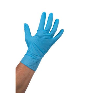 CMT handschoen soft nitril poedervrij blauw maat S 100 stuks, Verzenden