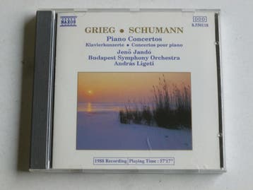 Grieg , Schumann - piano concertos / Jeno Jando, Ophalen of Verzenden, Zo goed als nieuw