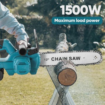 12-Inch Accu Kettingzaag met Borstelloze Motor - Krachtig en, Verzenden, Nieuw