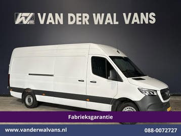 Mercedes-Benz Sprinter | 317 CDI 170pk L3H2 Fabrieksgarantie, Gebruikt, Euro 6, Wit, Mercedes-Benz
