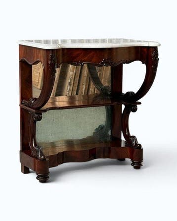 Wandtafel - sidetable, sideboard, wandtafel, consoletafel,, Antiek en Kunst