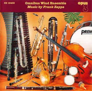 cd - Omnibus Wind Ensemble - Music By Frank Zappa, Verzenden, Zo goed als nieuw