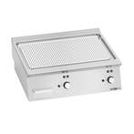 GGM Gastro | Elektrische bakplaat - 9,6kW - Geribbeld |, Zakelijke goederen, Horeca | Keukenapparatuur, Verzenden, Nieuw in verpakking