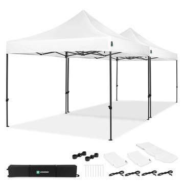 Partytent - 6x3m - Premium easy-up Partytent | set incl. 2x, Verzenden, Nieuw