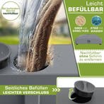 Parasolvoet - Verrijdbaar - Vulbaar - Met wieltjes - Antraci, Tuin en Terras, Verzenden, Zo goed als nieuw