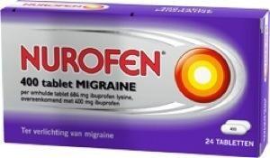 Nurofen Migraine 400 mg - 24 stuks, Diversen, Verpleegmiddelen, Verzenden, Nieuw