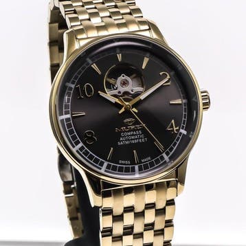 Murex - Compass Swiss Watch Open-Heart Automatic -, Nieuw