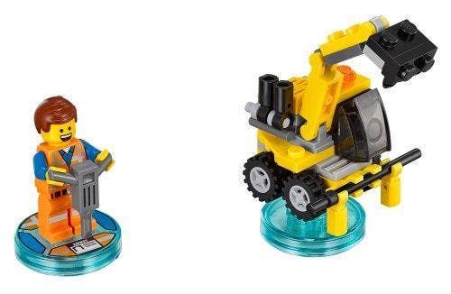LEGO Dimensions 71212 Fun Pack (Emmet + Emmets Excavator), Spelcomputers en Games, Spelcomputers | Overige Accessoires, Zo goed als nieuw
