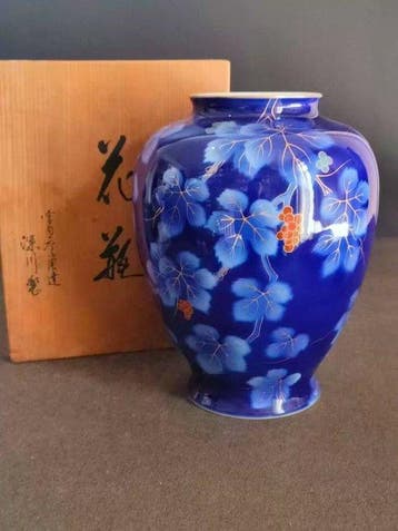 Vaas - Porselein - Japan - Fukagawa Seiji (Zonder