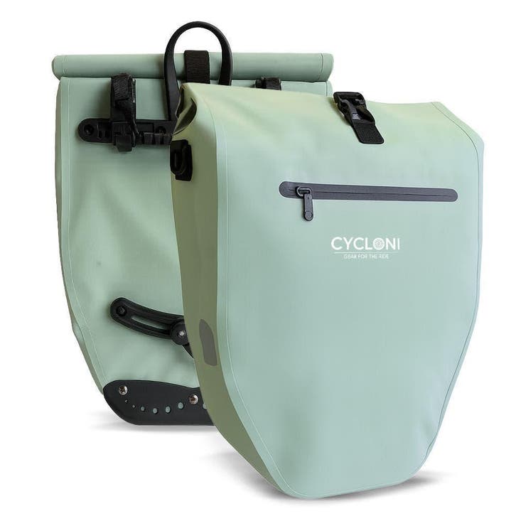 Cycloni Ridge Luxe Fietstas 28 Liter in de kleur mintgroen, Fietsen en Brommers, Fietsaccessoires | Fietstassen, Nieuw, Ophalen of Verzenden