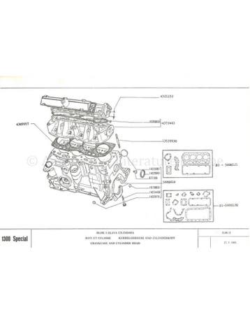 1980 ZASTAVA 1100 ONDERDELENCATALOGUS