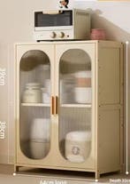 Lage Bijzetkast met Opbergruimte – Keuken &amp; Woonkamer, Verzenden, Nieuw