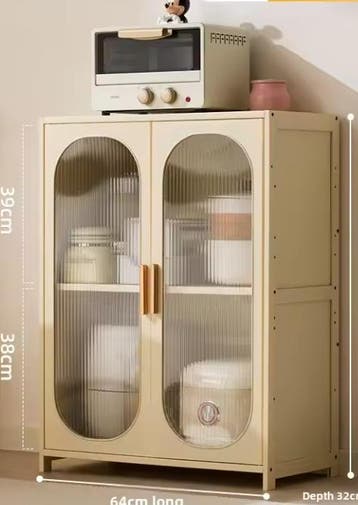 Lage Bijzetkast met Opbergruimte – Keuken &amp; Woonkamer, Verzenden, Nieuw