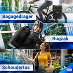 2dekans | Nextcover 3in1 Fietstas Enkel voor Bagagedrager, Ophalen of Verzenden, Zo goed als nieuw, Zwart