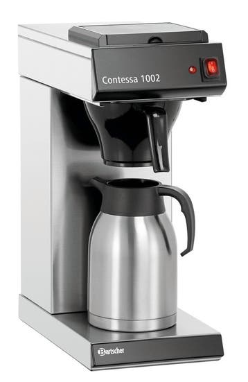 Bartscher Koffiemachine Contessa 1002 | 2L Thermoskan | 13 K, Witgoed en Apparatuur, Koffiezetapparaten, Ophalen of Verzenden