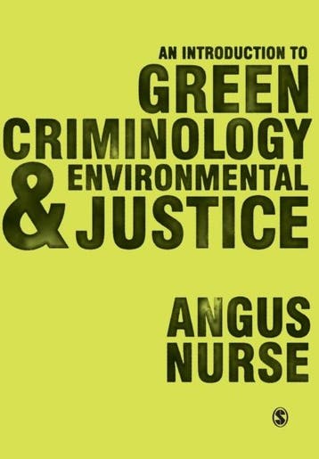 An Introduction To Green Criminology And Environmental Justi, Ophalen of Verzenden, Nieuw