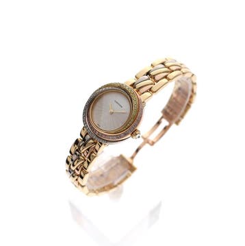 Cartier Trinity 2357 / WG2005S5; Exclusief 18ct. Gouden D..., Overige merken, Overige materialen, Ophalen of Verzenden, Zo goed als nieuw