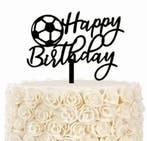 Voetbal taart topper en cupcake set, Verzenden, Nieuw, Overige typen