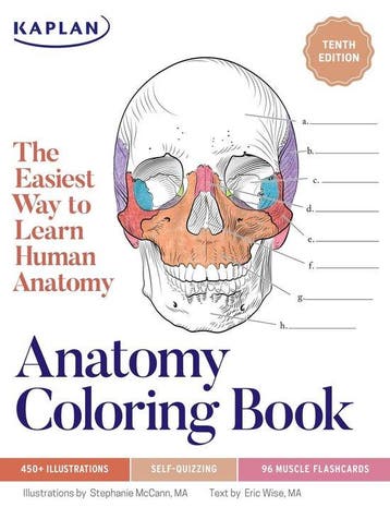 9781506295268 Kaplan Test Prep- Anatomy Coloring Book wit..., Verzenden, Gelezen, Stephanie Mccann