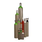 Gasfles CO2 koolzuur 10 liter eigendom cilinder inclusief..., Doe-het-zelf en Verbouw, Verzenden, Nieuw, Co2