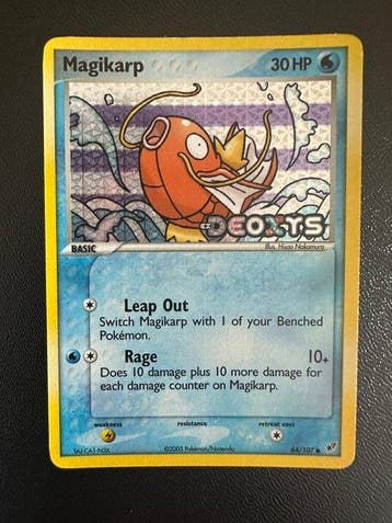 Pokémon - 1 Card - Magikarp Holo, Nieuw