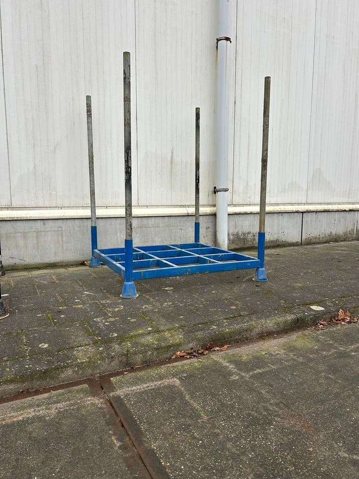 Stapelrek, stapelracks, rek, rekken, Doe-het-zelf en Verbouw, Kratten en Dozen, 100 cm of meer, Gebruikt, Overige typen, 50 cm of meer