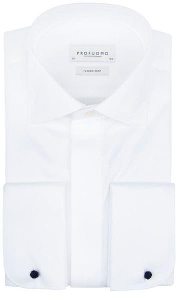 Profuomo Smokingshirt Wit maat 45 Heren, Verzenden, Nieuw, Wit, Profuomo