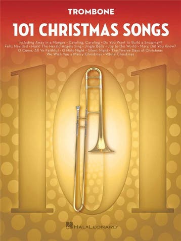 101 CHRISTMAS SONGS TROMBONE, Ophalen of Verzenden, Nieuw, Trombone