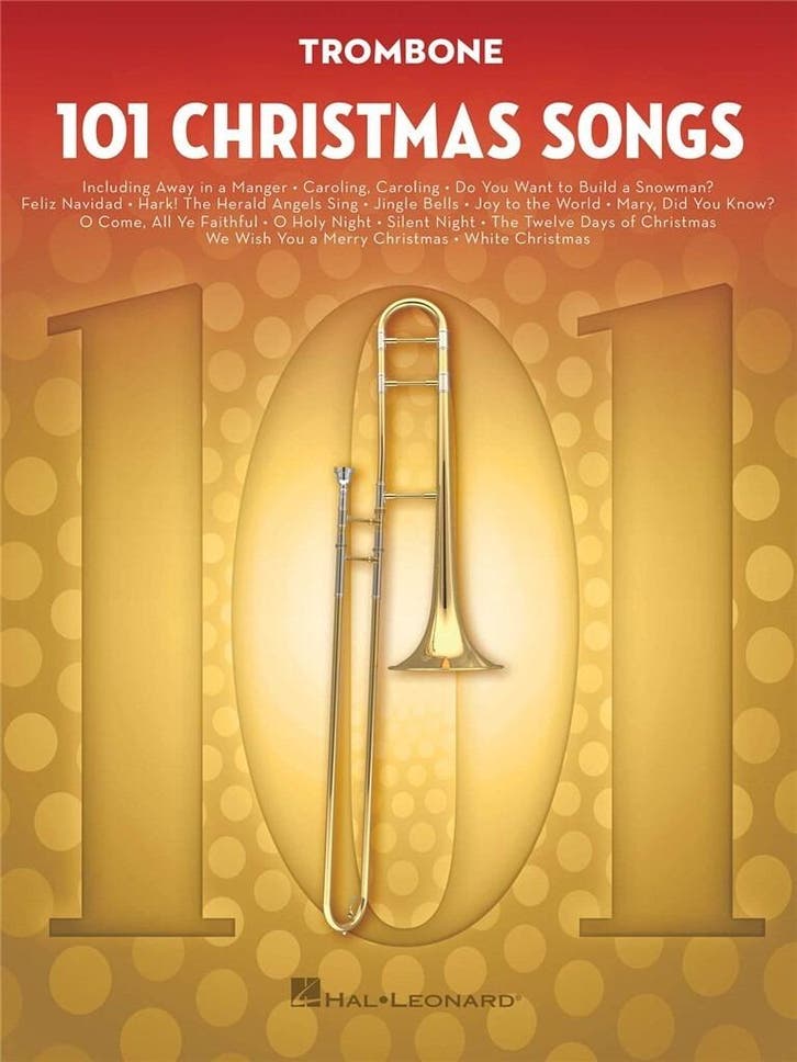 101 CHRISTMAS SONGS TROMBONE, Muziek en Instrumenten, Bladmuziek, Trombone, Nieuw, Ophalen of Verzenden