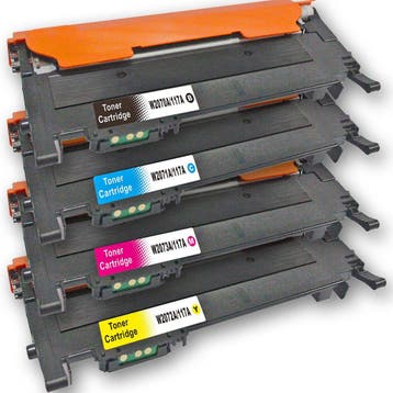 Huis-Merk  HP 117A W2072A Toner Geel 0.7k 247Print, Verzenden, Nieuw, Toner, Hewlett Packard (HP)