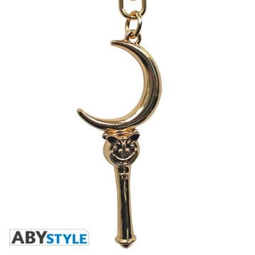 Sailor Moon Moon Stick 3D Metalen Sleutelhanger, Ophalen of Verzenden, Nieuw