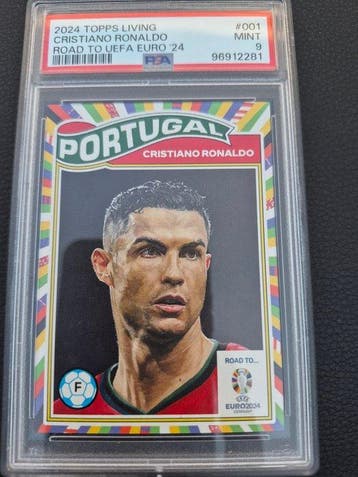 2024 Topps Road to UEFA EURO 24 Cristiano Ronaldo 001, Nieuw