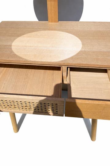 WOOOD Soof Hal/Kaptafel - MDF/Grenen - Naturel - 125x70x40, Verzenden, Nieuw