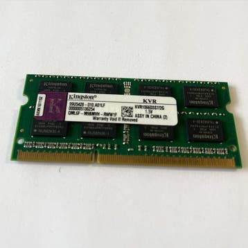 Kingston KVR1066D3S8S7/2G – 2GB DDR3 SODIMM – 204-pin – 1066, Computers en Software, Ophalen of Verzenden, Nieuw