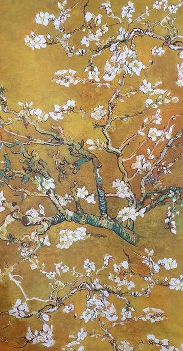 Van Gogh mandorlo in fiore Exclusieve stof - Artmaison