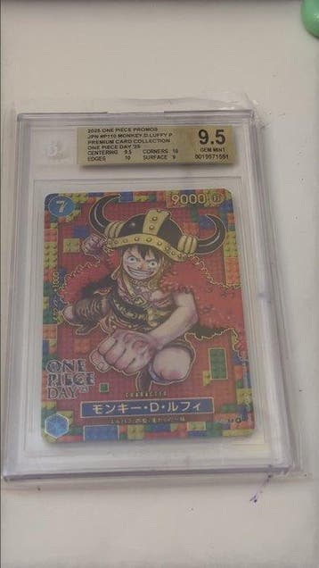 Bandai - 1 Graded card - One Piece - Monkey D. Luffy Promo, Nieuw