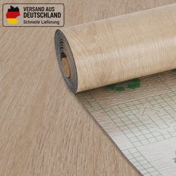 Oak Bruin Vinyl Wrap met Houtnerf Effect - Zelfklevend Behan, Verzenden