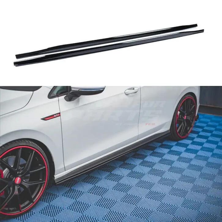 Side Skirts For Volkswagen Golf 8 (Hatchback & Variant), Auto-onderdelen, Carrosserie en Plaatwerk, Ophalen of Verzenden