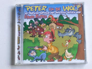 Prokofiev - Peter en de Wolf / Edwin Rutten, Ophalen of Verzenden, Zo goed als nieuw