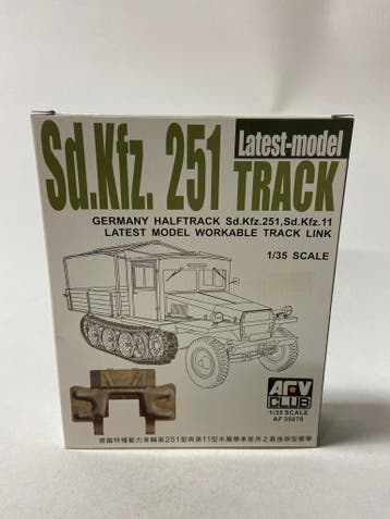 Sd.Kfz. 251 Track Latest-model, Verzenden, Nieuw