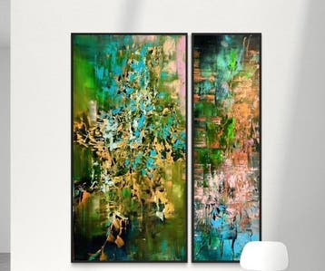 Prettau - Black bay (diptych)