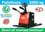 Pallettruck 2 ton snelheid 12 km/h en hoogste productiviteit, Palletwagen, Elektrisch, 2000 tot 3000 kg, Verzenden