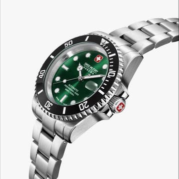 Swiss Military Hanowa - Professional Diver - SEALORD Green -, Nieuw