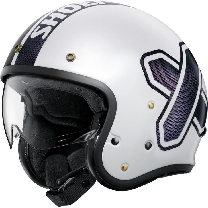J. O2 Cross Logo 2 Helm Shoei, Motoren, Kleding | Motorhelmen, Verzenden