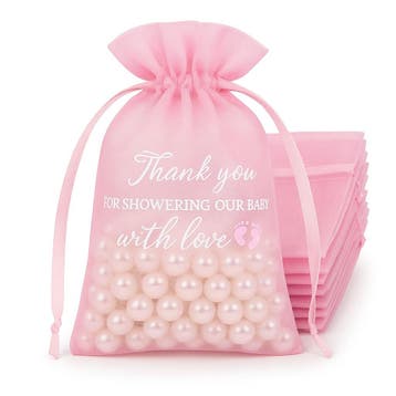 Fako Bijoux - Organza Zakjes Met Print - Thank You For, Verzenden, Nieuw