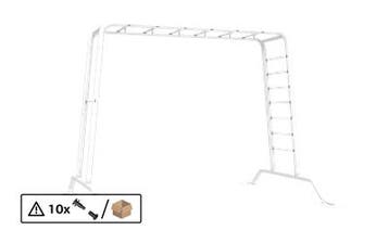 PlayBase - Monkey bar dual screw set (10x) (Buitenspeelgoed), Ophalen of Verzenden, Nieuw