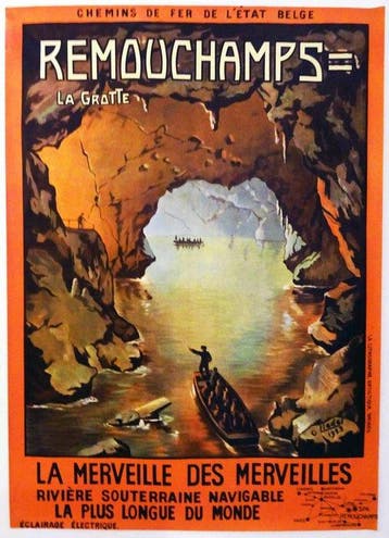 Oscar Liedel - Remouchamps / La grotte / La merveille des