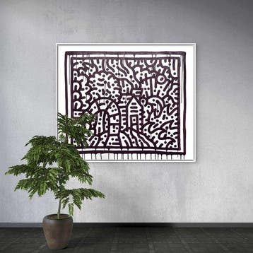 Nuno Barbedo (1983) - Entering portals (Big Size Painting)